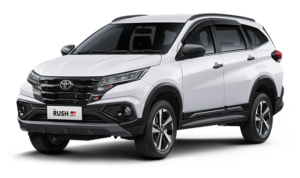 Toyota rush warna putih