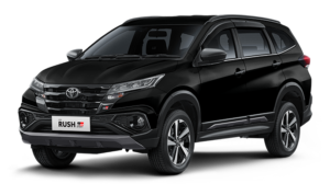 Toyota rush warna Black